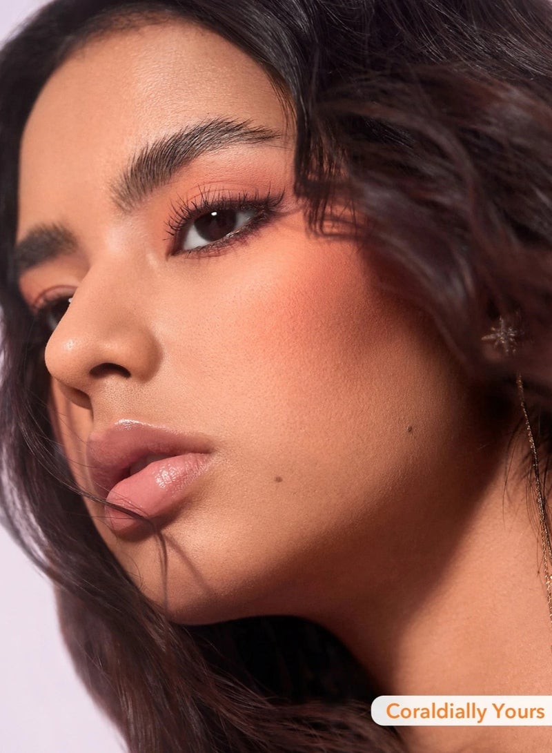 SHEGLAM Love Dive Tender Heart Powder Blush Coraldially Yours - Image 3