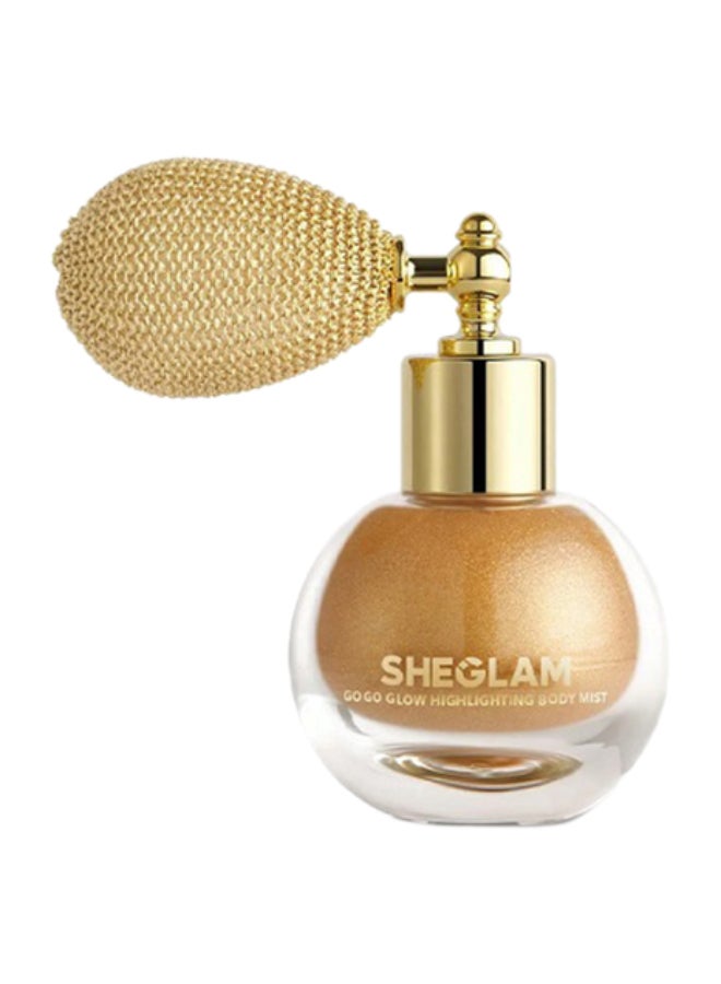 SHEGLAM - Go Go Glow Highlighter Body Mist Gilded Glow - Image 1