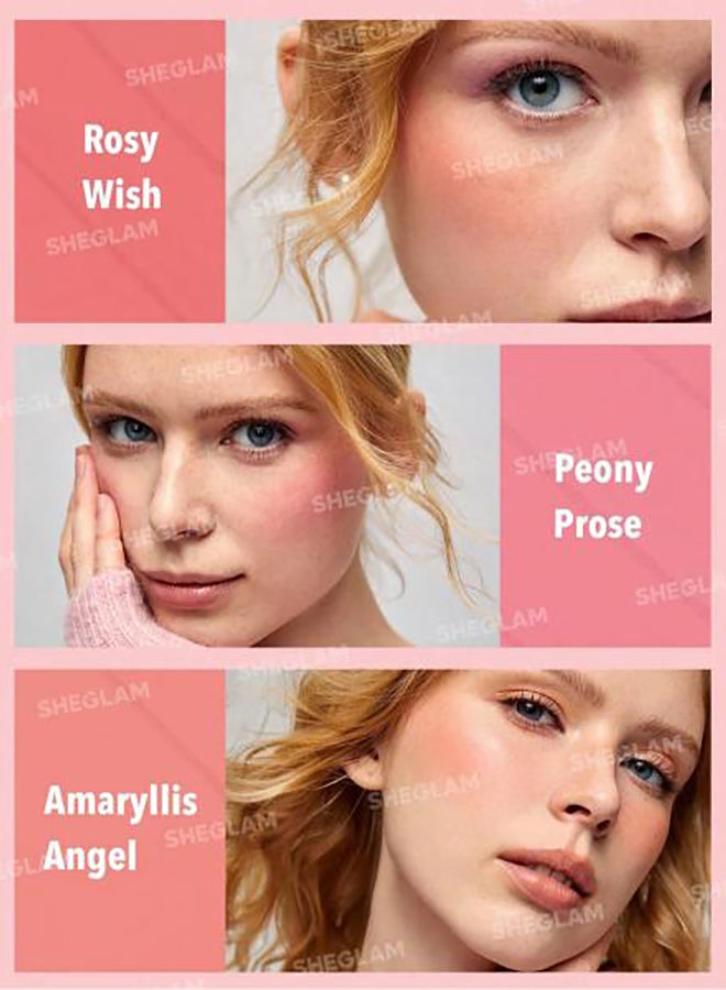 SHEGLAM - Floral Flush Blush Palette 6Color 18G Multicolor - Image 1
