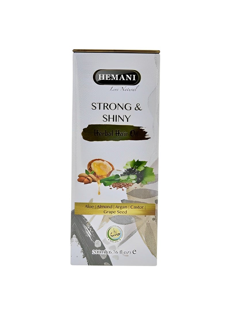 هيماني زيت عشبي لشعر قوي ولامع