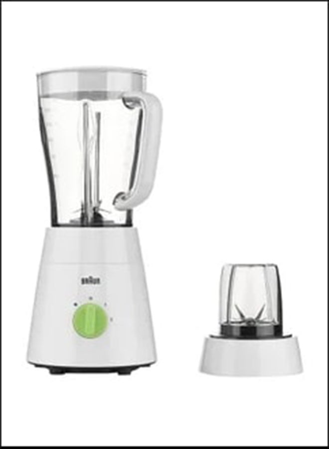 Blender 2 in 1, 2 Speeds, Pulse Function, 4 Blades System, 1.75 L 500 W JB0115WH White/Green - pnsku/N70002919V/45/_/1695558218/6cdaebbe-7f4f-4164-8f2a-0d58a731582d