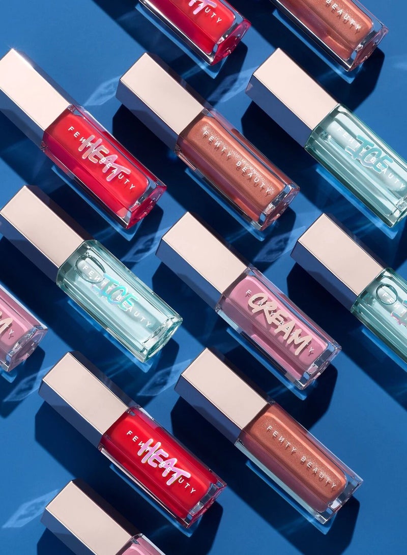 فنتي بيوتي Gloss Bomb Ice 9ml Cooling Lip Luminizer Cold Heart'D  - Image 5