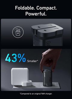 Anker 100W USB C Plug, Prime GaN 3-Port Fast PPS Charger - Compact, Foldable Design for MacBook Pro/Air, iPad Pro, iPhone 16/15/14, Samsung S25/S24, Huawei, Xiaomi, Vivo, Oppo and More Black  - Image 4