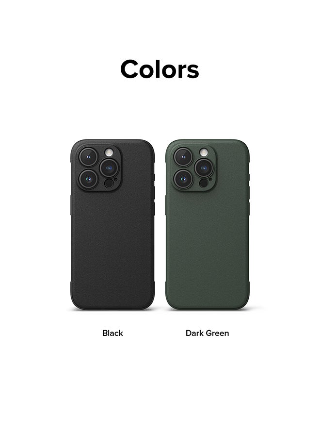 Ringke Onyx Case Compatible With iPhone 15 Pro Max Enhanced Grip Tough Flexible Tpu Shockproof Rugged Tpu Bumper Drop Protection Phone Cover Black  - Image 3