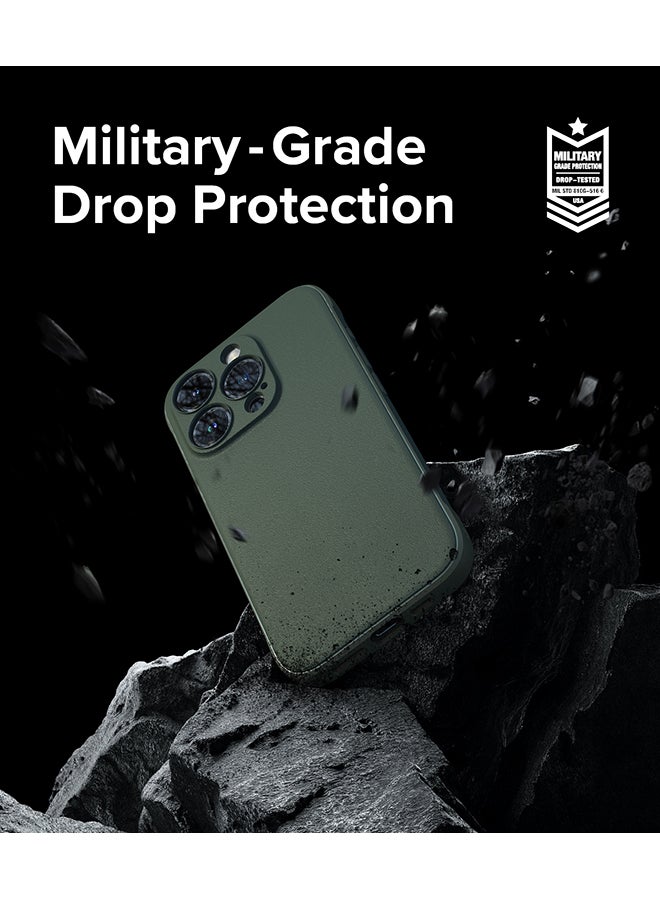 Onyx Case Compatible With iPhone 15 Pro Max Enhanced Grip Tough Flexible Tpu Shockproof Rugged Tpu Bumper Drop Protection Phone Cover Dark Green