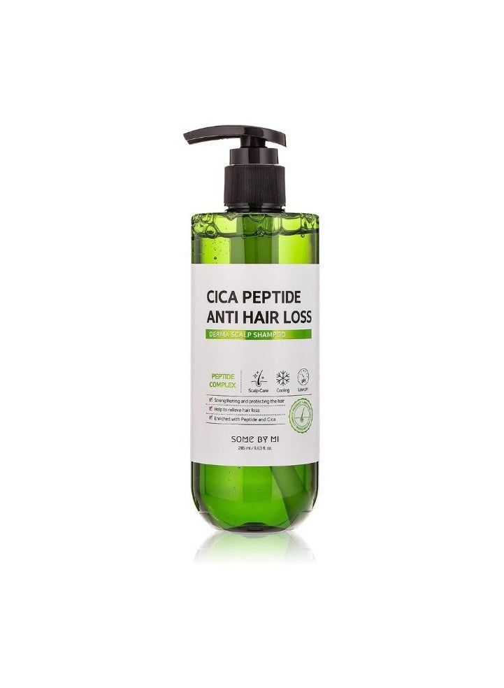 Some by Mi - Cica Peptide Anti Hair Loss Derma Scalp Shampoo 285ml - Image 1