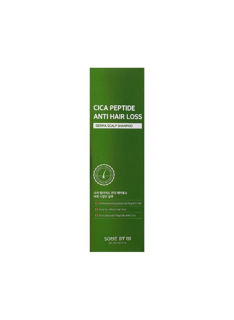 Some by Mi - Cica Peptide Anti Hair Loss Derma Scalp Shampoo 285ml - Image 1