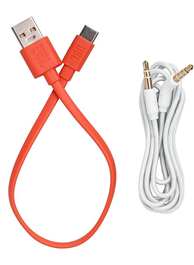 JBL - Live 770NC Wireless Over-Ear Headphones With True Adaptive Noise Cancelling White - Image 1
