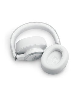JBL Live 770NC Wireless Over-Ear Headphones With True Adaptive Noise Cancelling White  - Image 5