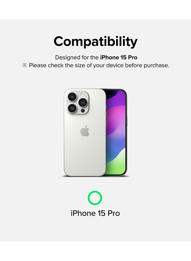 Ringke Cover Display Glass Compatible With iPhone 15 Plus 2023 Screen Protector Tempered Glass 9H Hardness Full Coverage Bubble-Free Anti Scratch Protective Film - With Installation Jig Clear - Image 2