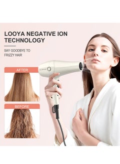 Sunhome 7-Piece Professional Hair Dryer Set, 2500W White  - Image 2
