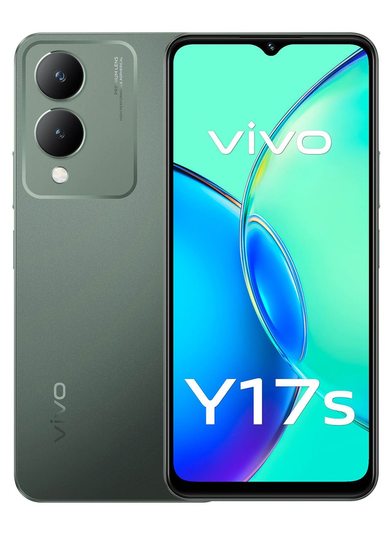 vivo Y17s 4G Dual SIM Forest Green 6+6GB RAM 128GB - Middle East Version  - Image 1