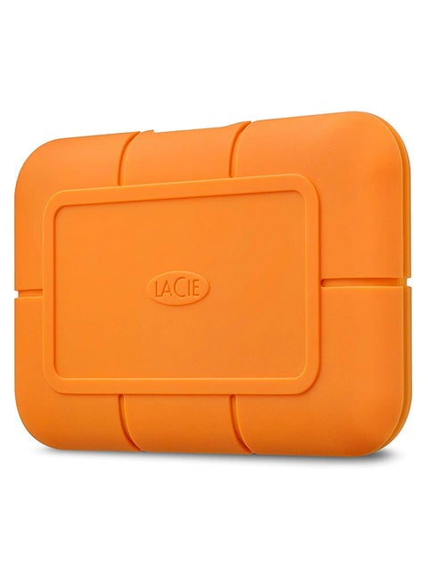 Rugged SSD 500GB, External SSD, USB-C, USB 3.0, Thunderbolt 3, Extreme water and 3m drop resistance, Mac, PC (STHR500800) 500 GB
