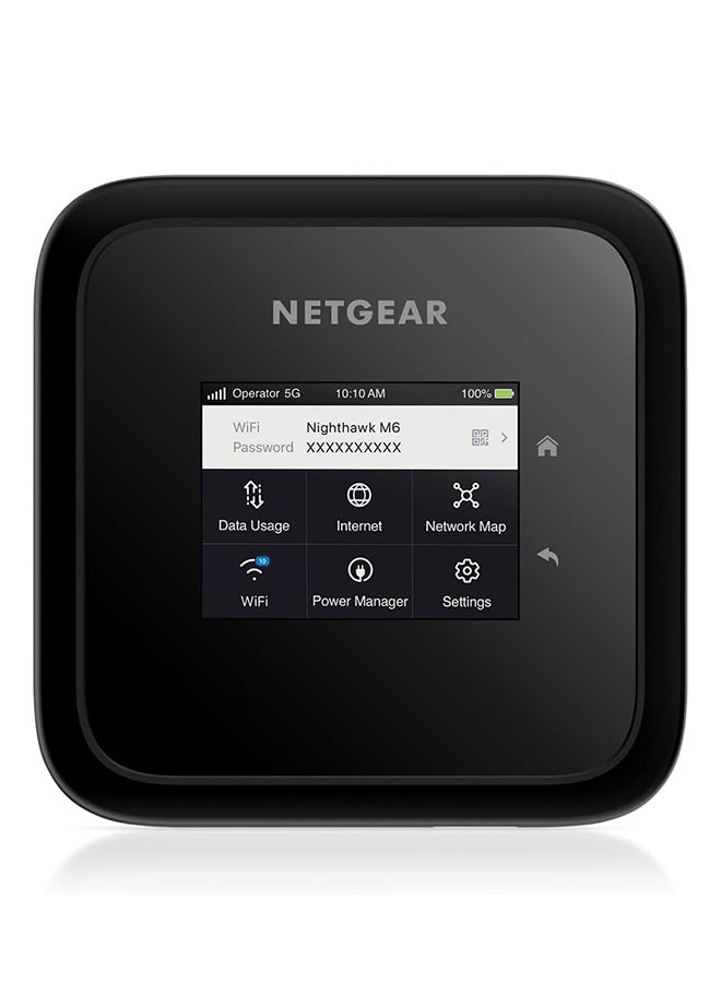NETGEAR - Nighthawk M6 Pro (MR6150) 3.6 Gbps, 5G WiFi 6 Router with SIM Card, 5G Box Connects up to 32 Devices, 5G Modem, 5G WiFi Key, 5G Hotspot 5G Compatible with all operators and sims Black - Image 1