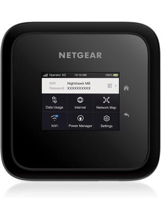 Nighthawk M6 Pro (MR6150) 3.6 Gbps, 5G WiFi 6 Router with SIM Card, 5G Box Connects up to 32 Devices, 5G Modem, 5G WiFi Key, 5G Hotspot 5G Compatible with all operators and sims Black - pnsku/N70003111V/45/_/1695383732/063867ea-2b04-451c-97ae-ea88e350a1f6