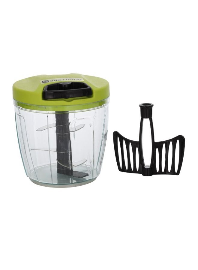 2-In-1 Pull Manual Handheld Chopper Pet Container 1000ml Green - pnsku/N70003119V/45/_/1696413670/e9b1b1b6-5952-4926-9b43-d140d04f050e