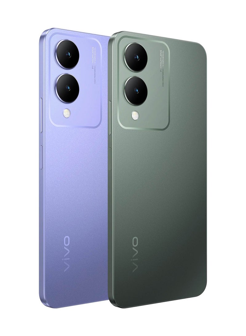 vivo - Y17s Dual SIM Glitter Purple 6+6GB RAM 128GB 4G With Gift Wired Earphone - Middle East Version - Image 1