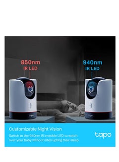 TP-LINK Tapo C225 Pan/Tilt Smart Security Camera, Indoor CCTV, Smart AI Detection And Notification, Starlight Sensor, 2K QHD, Night Vision Works With Alexa And Google Home, 512GB SD Storage  - Image 4