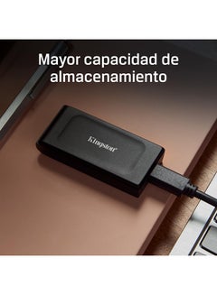 Kingston 1TB SSD | Pocket-Sized | USB 3.2 Gen 2 | External Solid State Drive | Up to 1050MB/s | SXS1000/1000G 1 TB  - Image 3