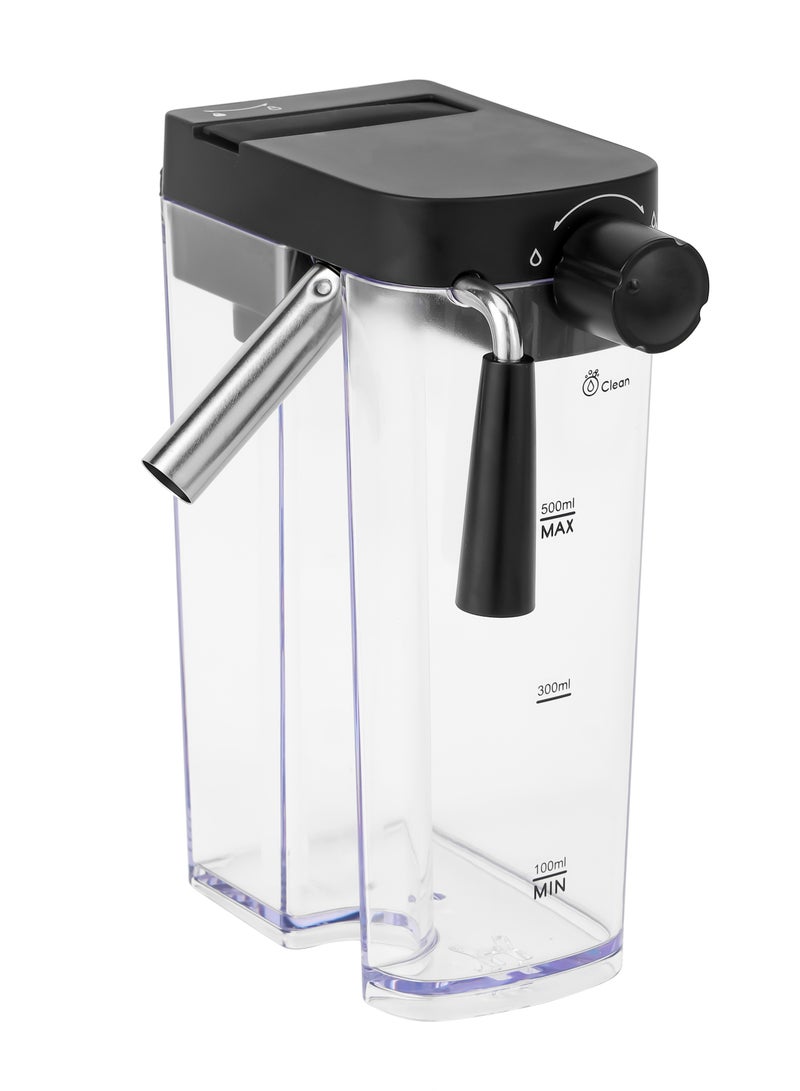 GEEPAS - Espresso and Cappuccino Coffee Machine, Equipped with 20 Bar High Pressure Pump and Powerful Steam System, Makes Cappuccino, Lattes, Espresso, Macchiato, Mocha 1.5 L 1250 W GCM1215SA Silver/ Black - Image 1