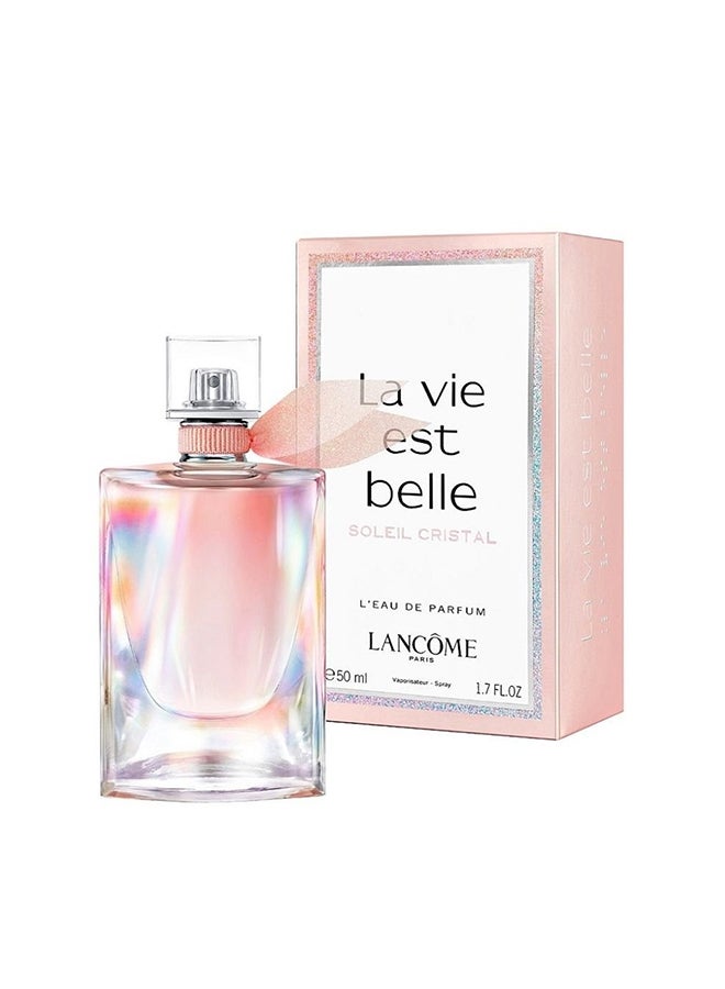 لانكوم عطر لا في إي بيل سوليل كريستال للنساء 