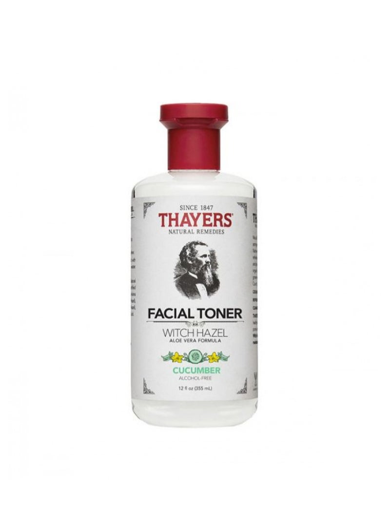 ثايرس Witch Hazel Facial Toner With Cucumber And Aloe Vera - 355ml