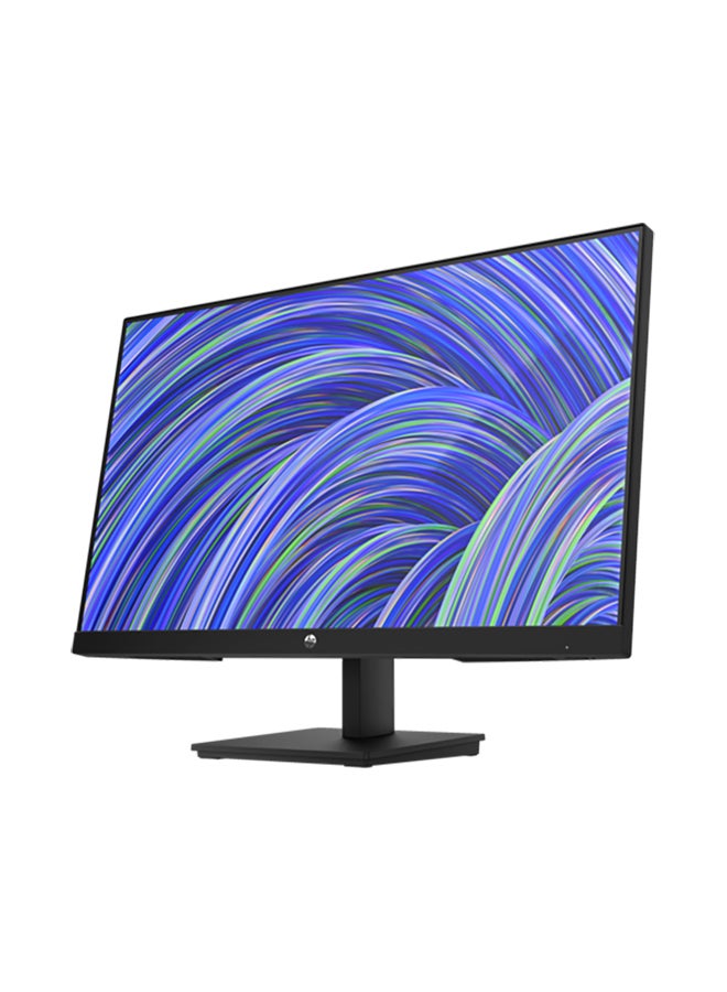 HP - HP V24i G5 23.8" FHD Edge-Lit IPS Monitor, 75 Hz Refresh Rate, 5ms GtG Response Time, On-screen Controls, AMD FreeSync, Low blue Light Mode, Joypad OSD Button, HDMI / DP / VGA, Black - Image 1