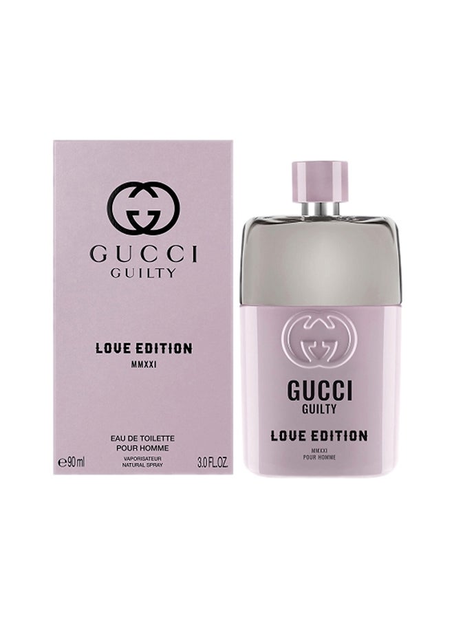 GUCCI Guilty Love Edition Mmxxi Pour Homme Men EDT 90ml
