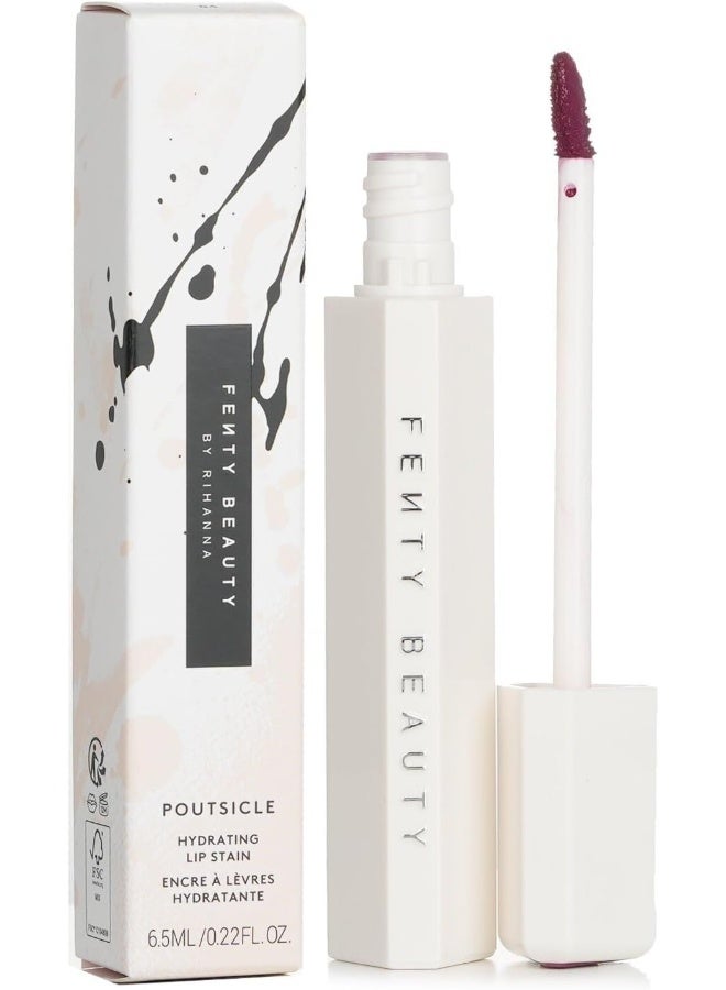 فنتي بيوتي - Poutsicle Hydrating Lip Stain 6.5 ml Berry Banger 04 - Image 1