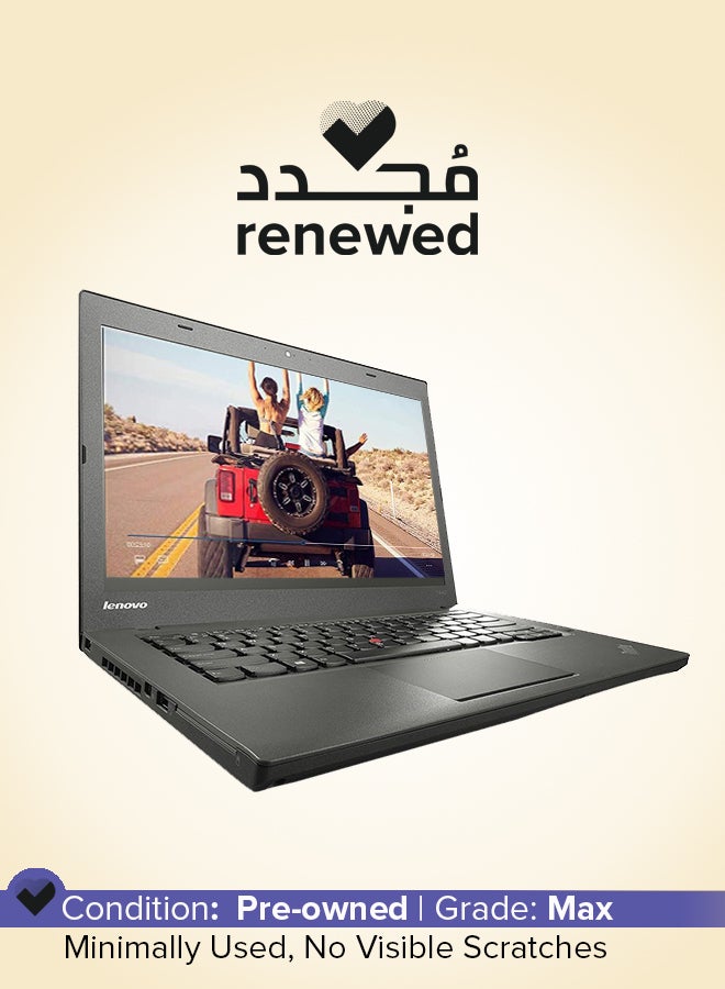 Lenovo - Renewed - Thinkpad T440 Laptop With 14-Inch Display,Intel Core i5 Processor/4th Gen/8GB RAM/256GB SSD/Windows English black - Image 1