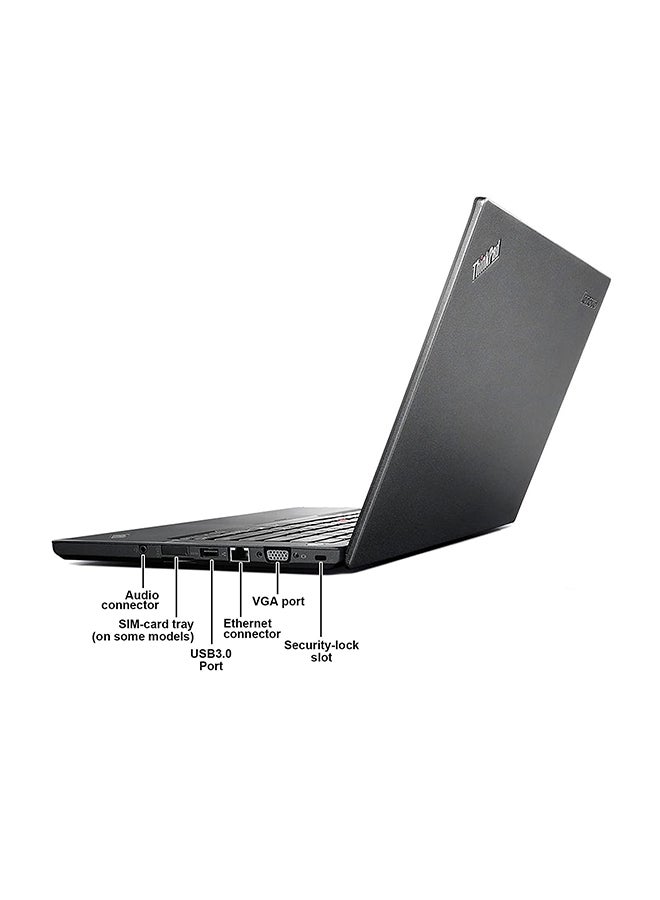 Lenovo - Renewed - Thinkpad T440 Laptop With 14-Inch Display,Intel Core i5 Processor/4th Gen/8GB RAM/256GB SSD/Windows English black - Image 1