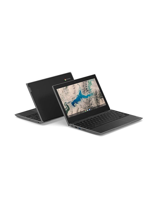 Lenovo Renewed - Chromebook 100e (2019) Laptop With 11.6-Inch Display,MediaTek MTK 8173C Processor/4GB RAM/32GB eMMC/8th Gen/Chrome OS/Integrated Graphics English Black  - Image 2