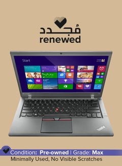 تم تجديده - كمبيوتر محمول Thinkpad T450 (2015) بشاشة مقاس 14 بوصة ومعالج Intel Core i5/الجيل الخامس/ذاكرة وصول عشوائي 16 جيجابايت/محرك أقراص SSD سعة 240 جيجابايت/بطاقة رسومات Intel HD 5550 سعة 1 جيجابايت - pnsku/N70003479V/45/_/1695446778/338ba948-678e-40c3-858e-31fd8dc61d48