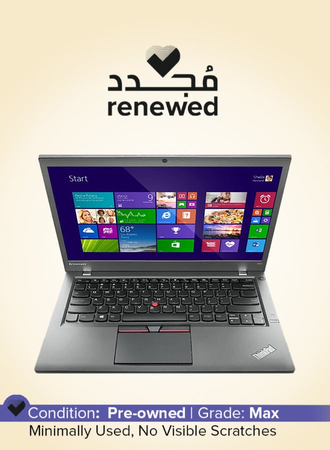 Lenovo Renewed - Thinkpad T450 Notebook Laptop With 14-Inch Display, Intel Core i5 Processor/5th Gen/16GB RAM/240GB SSD/1GB Intel HD Graphics 5550 English Black - Image 1