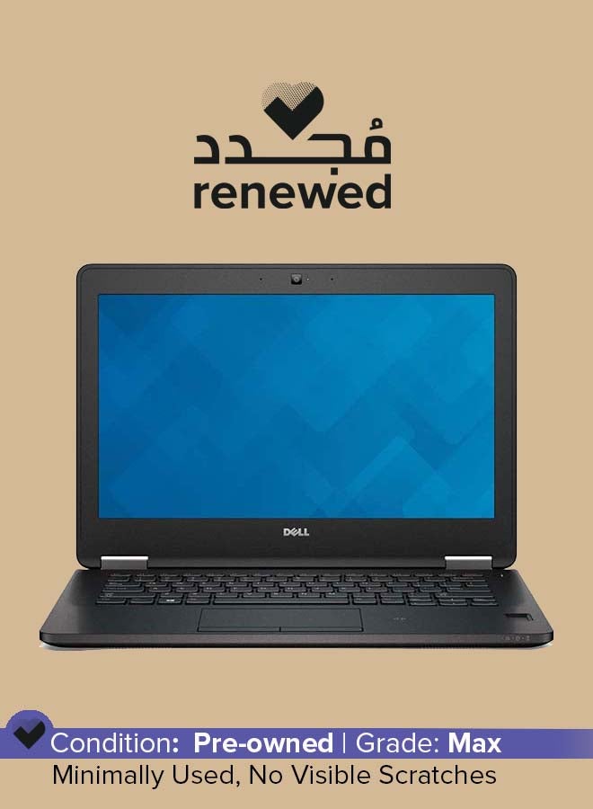 DELL - Renewed - Latitude E7270 Ultrabook Laptop With 12-Inch Display,Core i5 Processor/6th Gen/8GB RAM/256GB SSD/Intel HD Graphics 520 English Black - Image 1