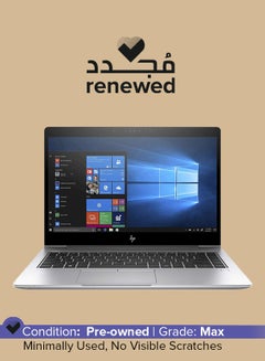 HP Renewed - Elitebook 840 G5 (2019) Laptop With 14-Inch Display, Intel Core i5 8250U Processor/8th Gen/8GB RAM/256GB SSD/Integrated Graphics English Silver  - Image 1