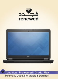 DELL Renewed - Latitude 6440 (2013) Laptop With 14-Inch Display, Intel Core i5 Processor/4th Gen/8GB RAM/256GB SSD/Intel HD Graphics 4600 With English/Arabic Keyboard Silver,Black English/Arabic Black  - Image 1