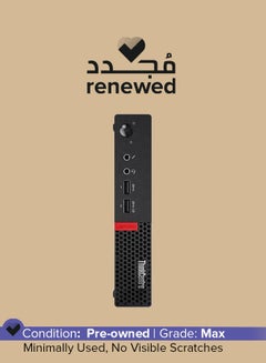 لينوفو Renewed - ThinkCenter M910Q (2017) Mini Desktop PC,Intel Core i5 Processor/7th Gen/8GB RAM/256 GB SSD/Intel HD Graphics 630 English Black  - Image 1