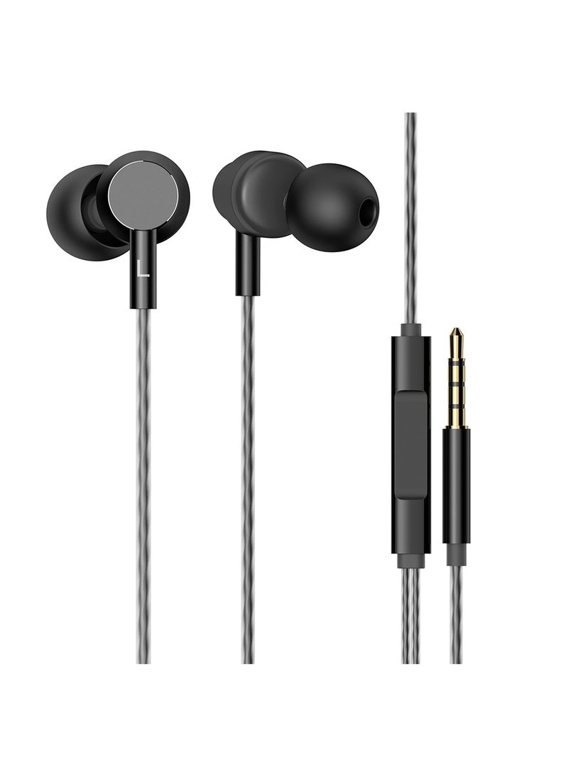 HP - In-Ear Headset With Microphone Black - Image 1