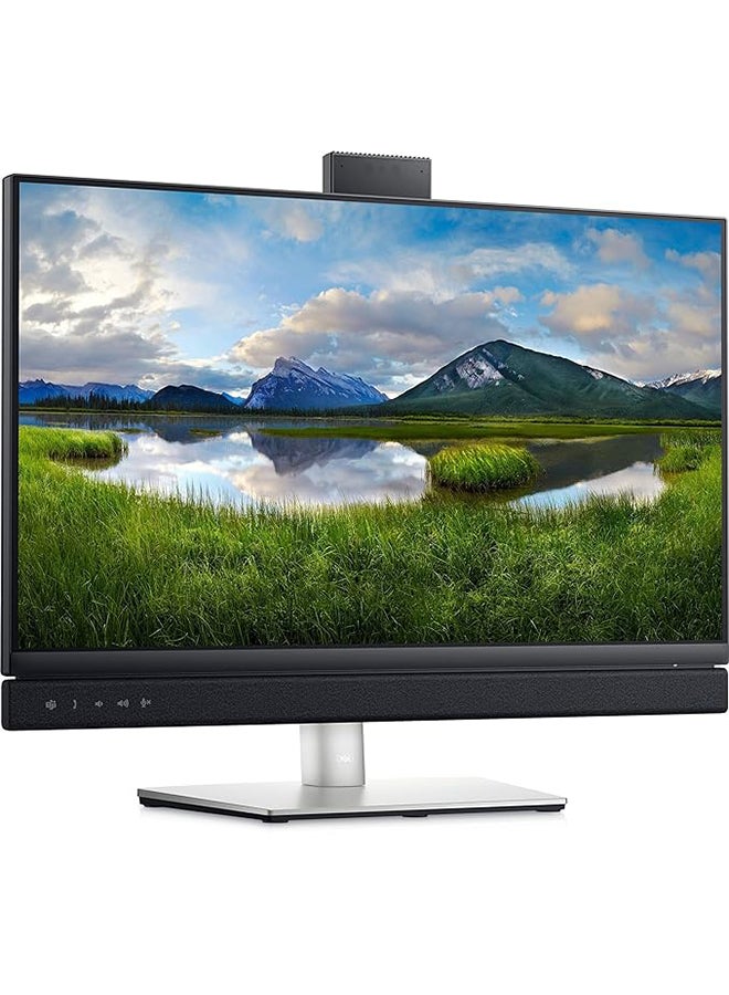 DELL MONITOR 24-VIDEO-CONFERENCING C2422HE IPS Full HD Video Conferencing Monitor With DP,HDMI,USB-C,RJ45 Black  - Image 1