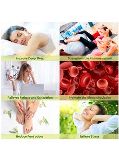 Kinoki 10 Box Foot Patch, Foot Pads, Natural Cleansing Foot Pads, 100% Natural Organic Foot Care Patches Adhesive Sheets, Relieve Stress Foot & Body Care, Sleep Better  - Image 3