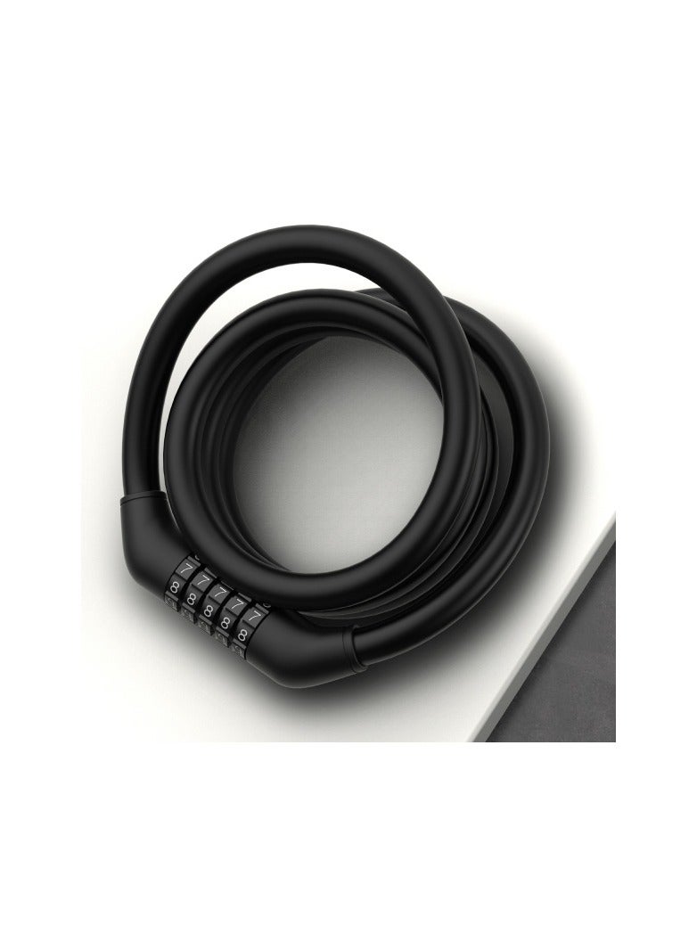 Xiaomi - Xiaomi Electric Scooter Cable Lock Ultra-Secure Design BHR6751GL - Black - Image 1