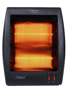 Clikon Quartz Room Heater 800 W CK4235 Black  - Image 1