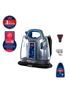Bissell SpotClean ProHeat  Portable Cleaner with Powerful Suction & HeatWave Technology | Removes Tough Stains from Carpets, Furniture, Curtains & Car Interiors 1.1 L 330 W 47202 Black/Blue  - Image 1