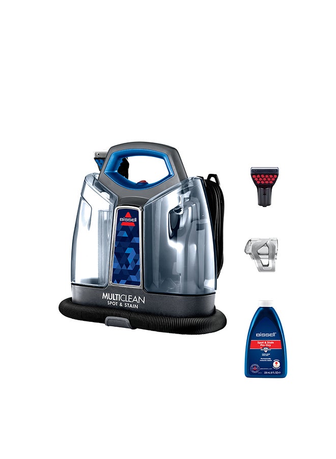 Bissell SpotClean ProHeat  Portable Cleaner with Powerful Suction & HeatWave Technology | Removes Tough Stains from Carpets, Furniture, Curtains & Car Interiors 1.1 L 330 W 47202 Black/Blue  - Image 1