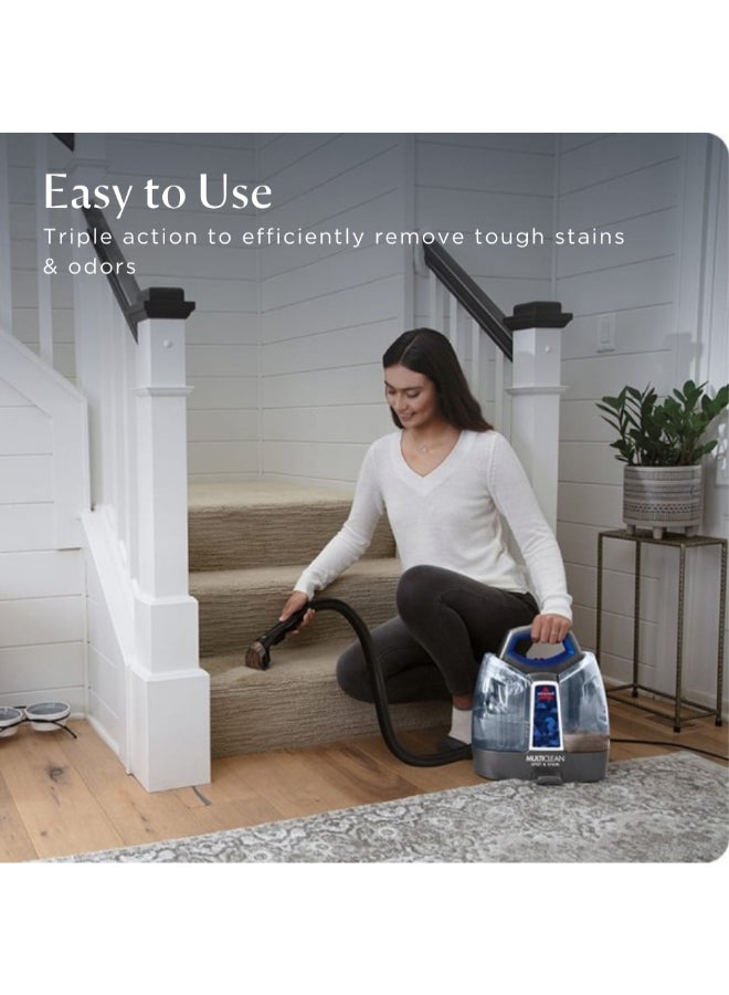 بيسيل بيسل سبوت كلين® ملتي كلين سبوت أند ستاين مكنسة محمولة لتنظيف السجاد و المفروشات | 4720E | لإزالة البقع باستخدام تقنية الموجات الحرارية و خزانين منفصلان | ضمان لمدة عامين 1.1 L 330 W 47202 - Image 5