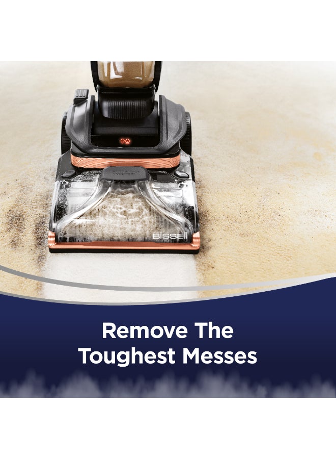 Bissell Revolution Hydrosteam Carpet Deep Cleaner 3672E The Only Carpet Cleaner With The Powerful Steam Cleaning Technology For Carpets & Upholstery, Large Tank | 2-Year Warranty 3.7 L 1249 W 3672E Titanium/Black  - Image 4