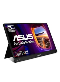 ASUS ZenScreen MB16ACV Portable Monitor, 15.6" FHD IPS Display, 60hz Refresh Rate, 5ms (GtG) Response Time, 260K Display Colors, USB-C Port, 90LM0381-B01370 Black  - Image 1