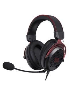 REDRAGON Diomedes Wired Gaming Headset H386 - 7.1 Surround Sound - 53MM Drivers - Detachable Microphone - Multi Platforms Headphone - USB/AUX 3.5mm Compatible with PC, PS4/3 & Xbox One/Series X, NS  - Image 1