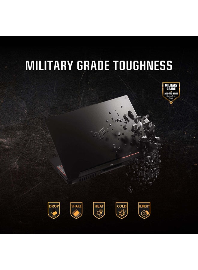 ASUS - TUF Gaming A15 15.6-Inch Display, R7-7735HS Processor/16GB RAM/512GB SSD/GeForce RTX 3070 8GB Graphic Card/Windows 11 English/Arabic Mecha Grey - Image 1